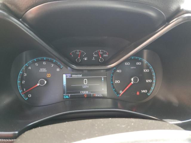 1GCGTEEN4J1278449 - 2018 CHEVROLET COLORADO ZR2 BLACK photo 9