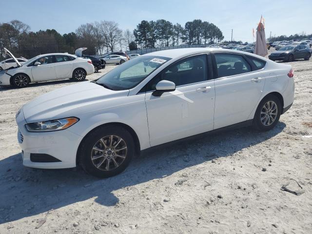 3FA6P0G74GR398306 - 2016 FORD FUSION S WHITE photo 1