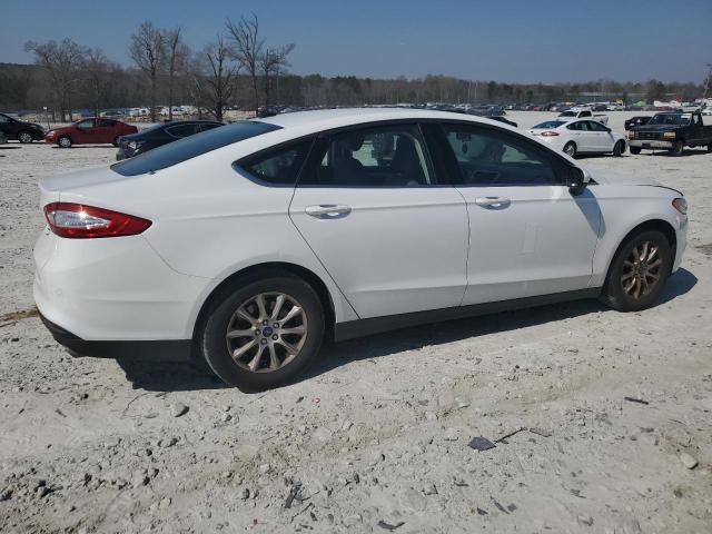 3FA6P0G74GR398306 - 2016 FORD FUSION S WHITE photo 3