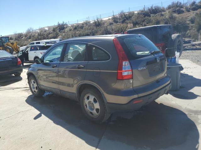 5J6RE38349L007239 - 2009 HONDA CR-V LX BROWN photo 2