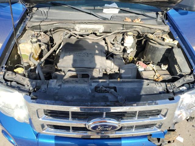 1FMCU9DG1BKA03375 - 2011 FORD ESCAPE XLT BLUE photo 11