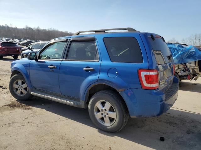 1FMCU9DG1BKA03375 - 2011 FORD ESCAPE XLT BLUE photo 2