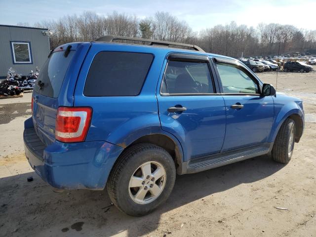 1FMCU9DG1BKA03375 - 2011 FORD ESCAPE XLT BLUE photo 3