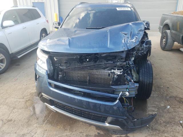 1FM5K7D89JGA63398 - 2018 FORD EXPLORER XLT BLUE photo 5