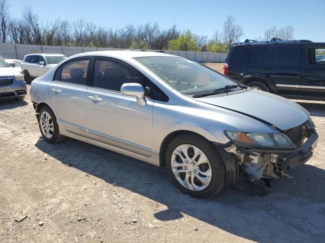 19XFA1F55AE045315 - 2010 HONDA CIVIC LX SILVER photo 4