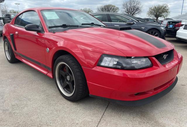 1FAFP42R74F176058 - 2004 FORD MUSTANG MACH I RED photo 1