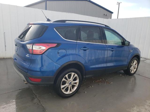 1FMCU9GDXJUD42902 - 2018 FORD ESCAPE SE BLUE photo 3