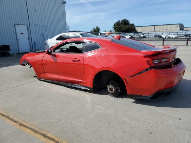 1G1FJ1R66H0182148 - 2017 CHEVROLET CAMARO ZL1 RED photo 2