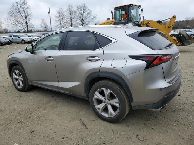 JTJBARBZ6H2148589 - 2017 LEXUS NX 200T BASE GRAY photo 2