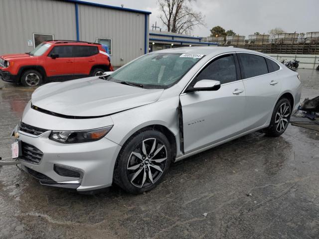 1G1ZD5ST0JF257098 - 2018 CHEVROLET MALIBU LT SILVER photo 1