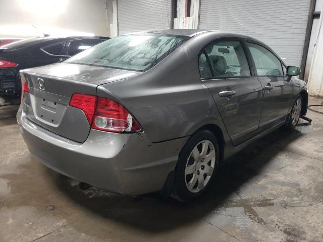 1HGFA16568L002203 - 2008 HONDA CIVIC LX GRAY photo 3