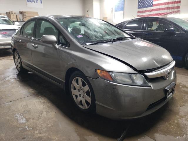 1HGFA16568L002203 - 2008 HONDA CIVIC LX GRAY photo 4