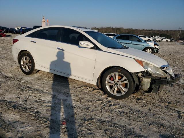 5NPEC4ACXBH102876 - 2011 HYUNDAI SONATA SE WHITE photo 4