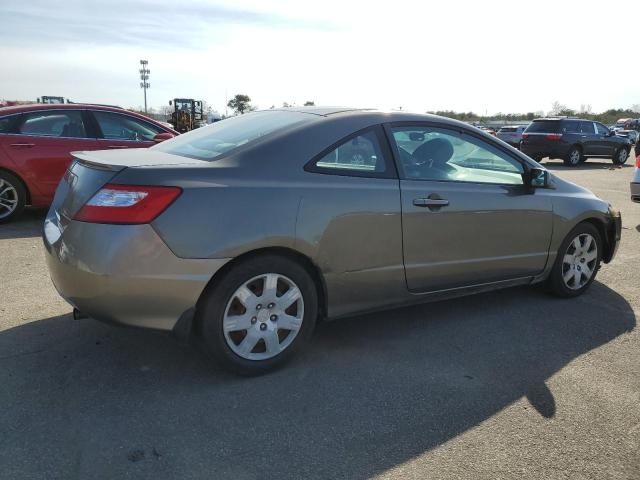 2HGFG12618H529625 - 2008 HONDA CIVIC LX GRAY photo 3