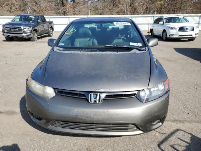 2HGFG12618H529625 - 2008 HONDA CIVIC LX GRAY photo 5