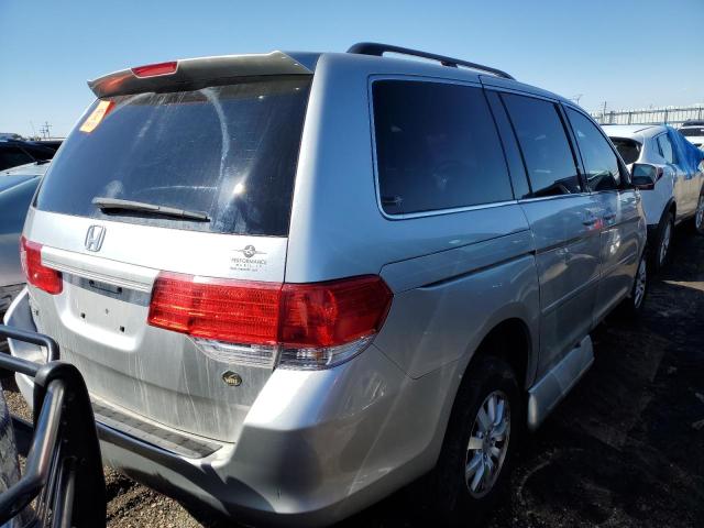 5FNRL38429B056401 - 2009 HONDA ODYSSEY EX SILVER photo 3