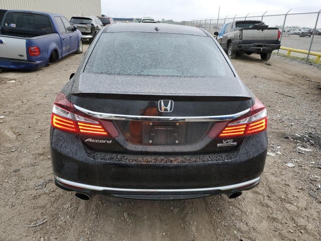 1HGCR3F90HA031587 - 2017 HONDA ACCORD TOURING BLACK photo 6