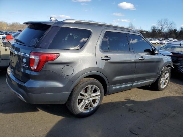 1FM5K7D89GGC20534 - 2016 FORD EXPLORER XLT GRAY photo 3