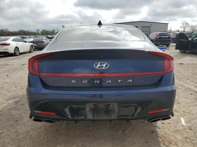 5NPEK4JC8MH130830 - 2021 HYUNDAI SONATA N LINE BLUE photo 6