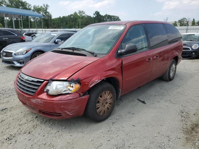 2A4GP44R06R755197 - 2006 CHRYSLER TOWN & COU LX MAROON photo 1