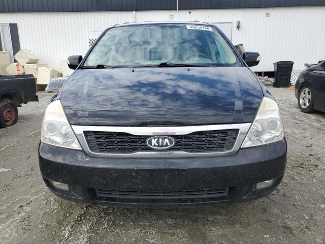 KNDMH4C73C6446364 - 2012 KIA SEDONA EX BLACK photo 5