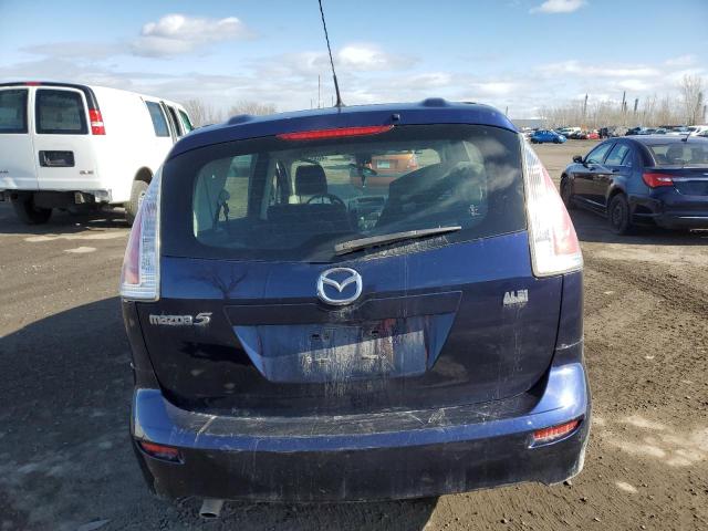 JM1CR293780312307 - 2008 MAZDA 5 BLUE photo 6