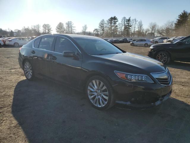 JH4KC1F95EC003685 - 2014 ACURA RLX ADVANCE BLACK photo 4