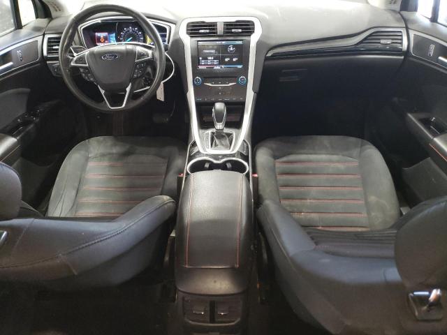 3FA6P0H75FR114338 - 2015 FORD FUSION SE GRAY photo 8