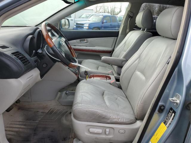 JTJHA31UX40056193 - 2004 LEXUS RX 330 BLUE photo 7