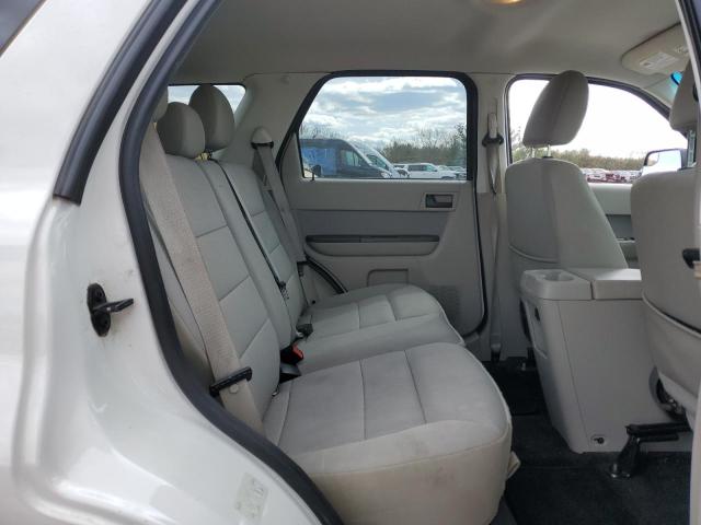 1FMCU9D78CKB06231 - 2012 FORD ESCAPE XLT WHITE photo 10