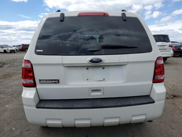 1FMCU9D78CKB06231 - 2012 FORD ESCAPE XLT WHITE photo 6