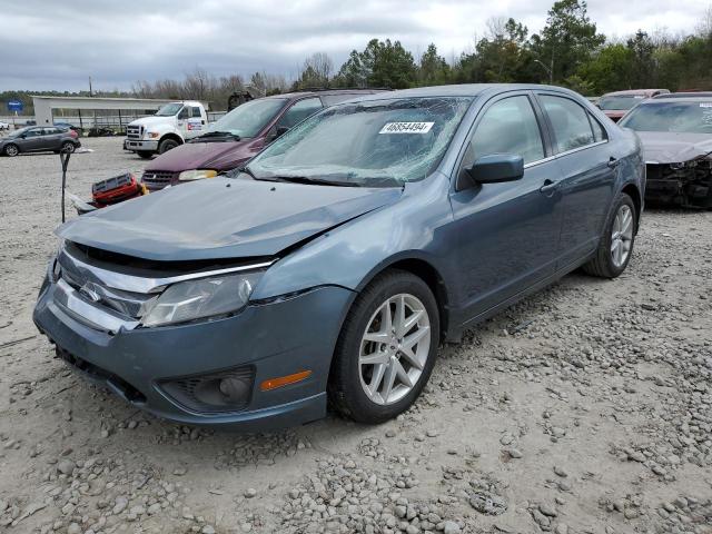 3FAHP0HA8BR197441 - 2011 FORD FUSION SE BLUE photo 1