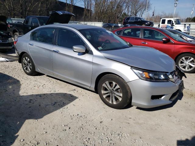 1HGCR2F39EA282173 - 2014 HONDA ACCORD LX SILVER photo 4