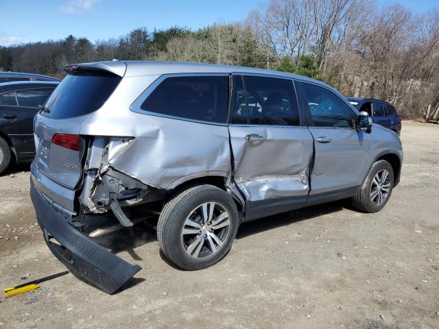 5FNYF6H57JB017658 - 2018 HONDA PILOT EXL SILVER photo 3