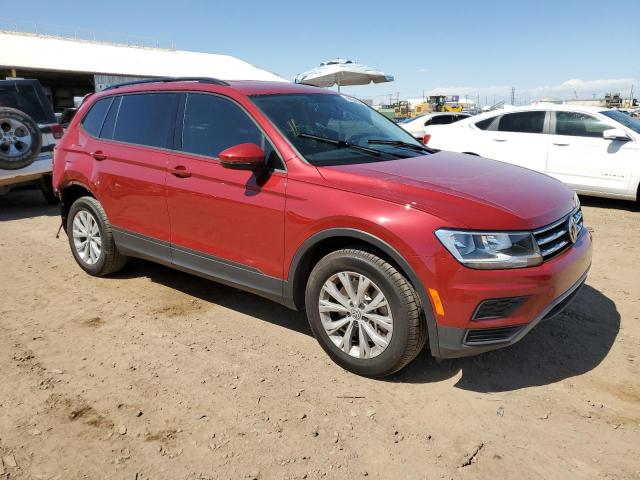 3VV1B7AX4KM008980 - 2019 VOLKSWAGEN TIGUAN S RED photo 4