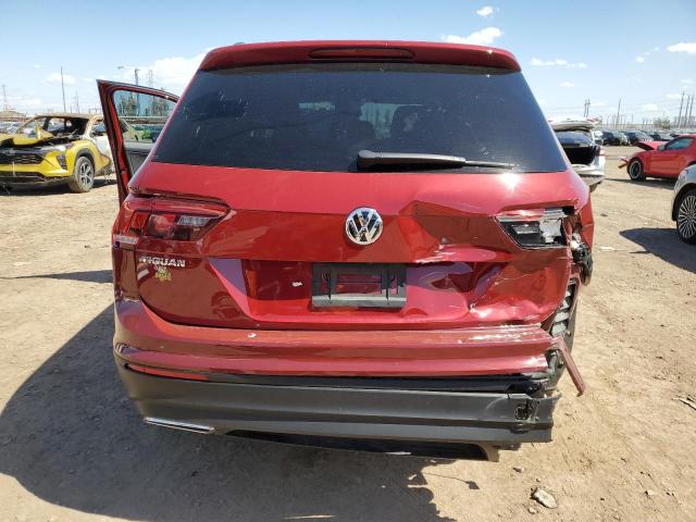 3VV1B7AX4KM008980 - 2019 VOLKSWAGEN TIGUAN S RED photo 6