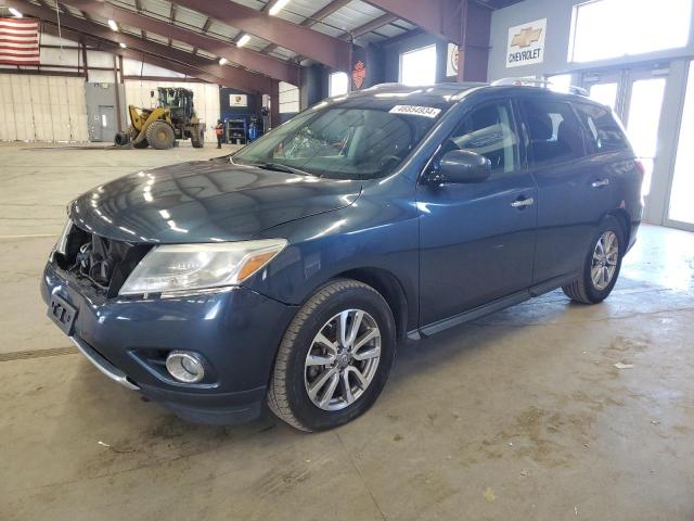 5N1AR2MN1FC661020 - 2015 NISSAN PATHFINDER S BLUE photo 1