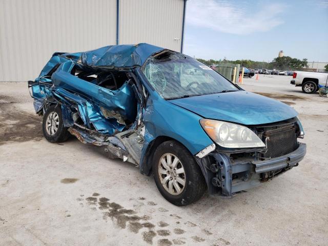 5FNRL38408B053785 - 2008 HONDA ODYSSEY EX BLUE photo 4