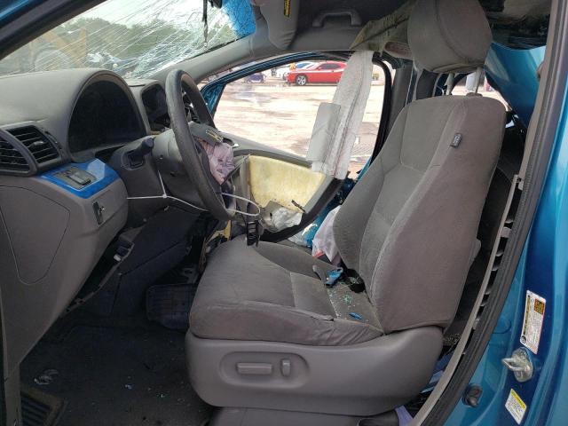 5FNRL38408B053785 - 2008 HONDA ODYSSEY EX BLUE photo 7