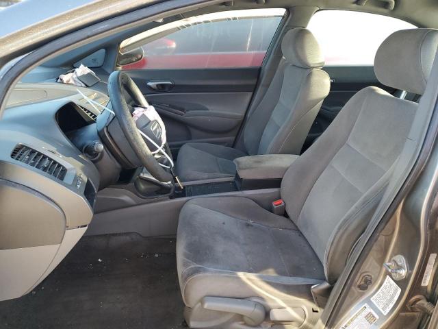 1HGFA16586L141925 - 2006 HONDA CIVIC LX GRAY photo 7