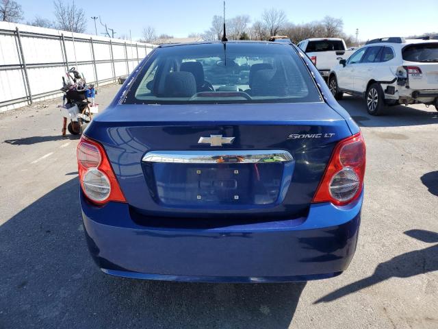 1G1JC5SG6D4120539 - 2013 CHEVROLET SONIC LT BLUE photo 6