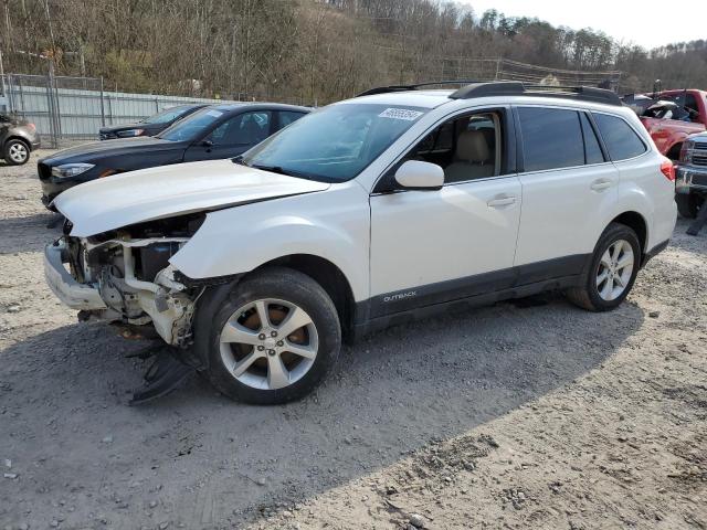 4S4BRCPC8D3244480 - 2013 SUBARU OUTBACK 2.5I LIMITED WHITE photo 1