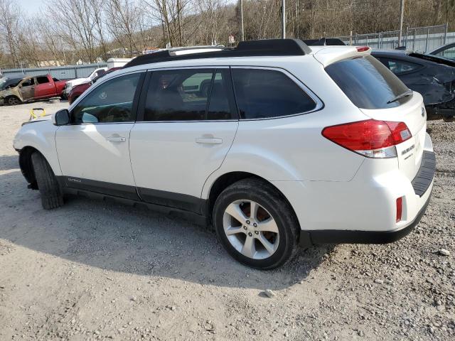 4S4BRCPC8D3244480 - 2013 SUBARU OUTBACK 2.5I LIMITED WHITE photo 2