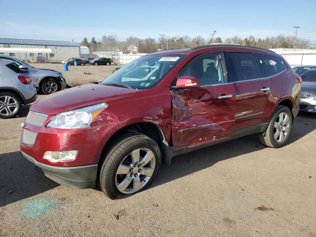 1GNLVHEDXAS119146 - 2010 CHEVROLET TRAVERSE LTZ RED photo 1