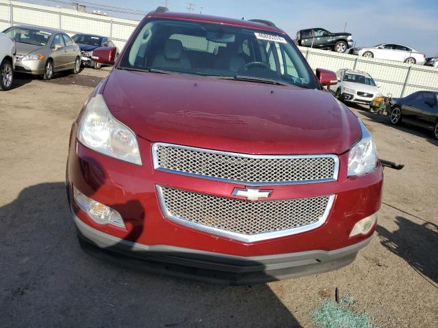 1GNLVHEDXAS119146 - 2010 CHEVROLET TRAVERSE LTZ RED photo 5