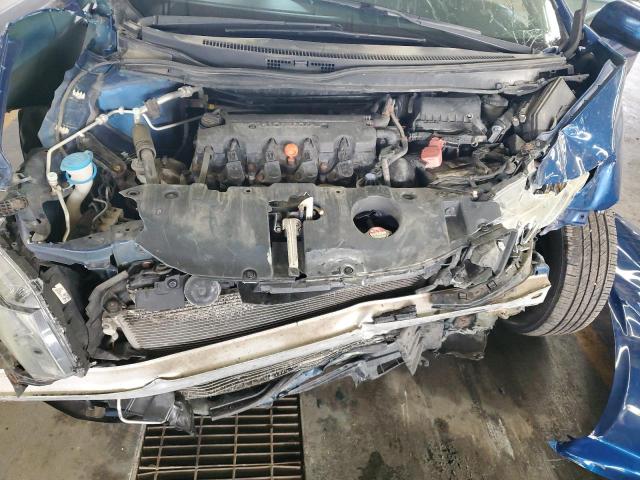 19XFB2F54EE014761 - 2014 HONDA CIVIC LX BLUE photo 11