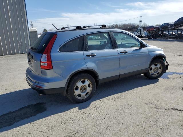 5J6RE4H35AL069937 - 2010 HONDA CR-V LX BLUE photo 3