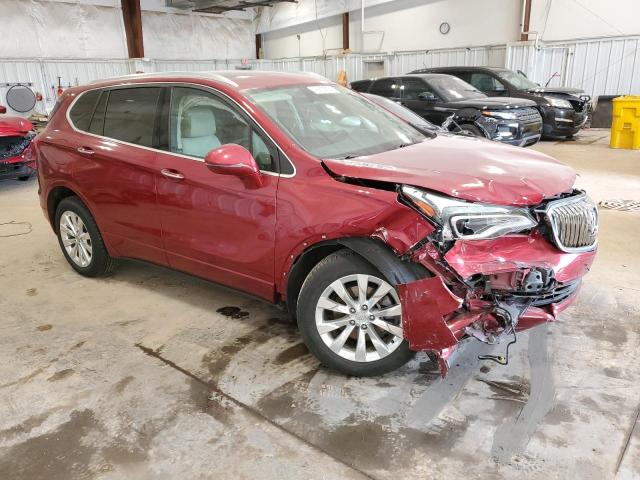 LRBFXDSAXHD023372 - 2017 BUICK ENVISION ESSENCE RED photo 4