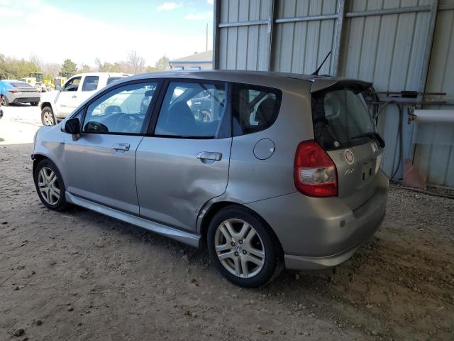 JHMGD37627S039863 - 2007 HONDA FIT S 银色 照片 2