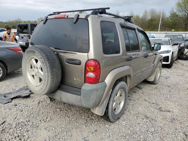 1J8GL58K13W683586 - 2003 JEEP LIBERTY LIMITED TAN photo 3